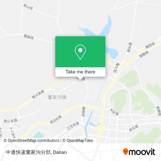 中通快递董家沟分部 map