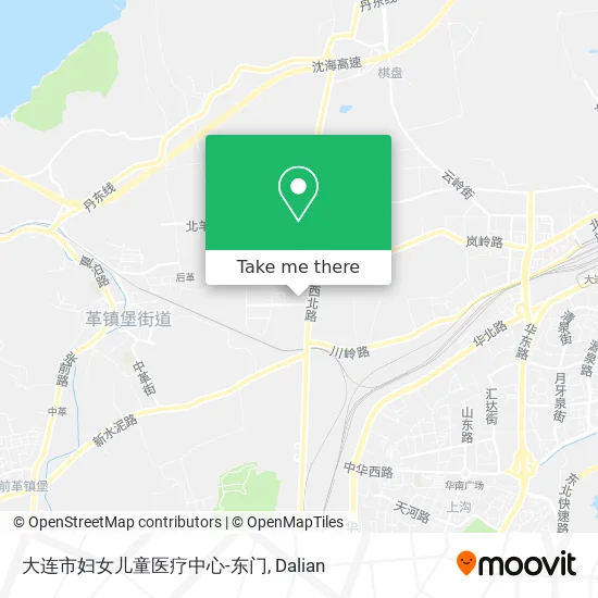 大连市妇女儿童医疗中心-东门 map