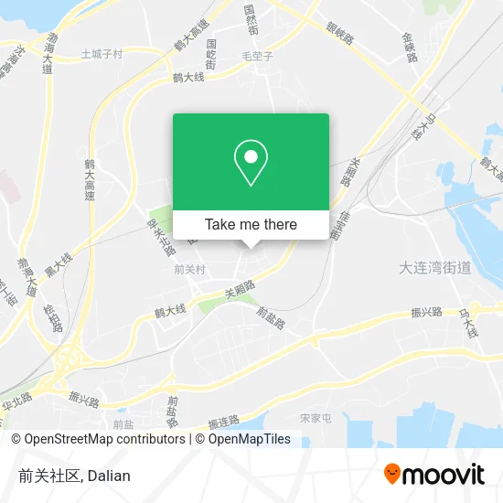 前关社区 map