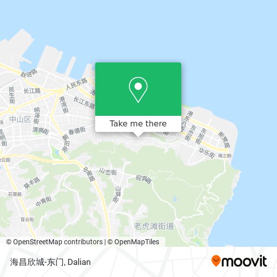 海昌欣城-东门 map