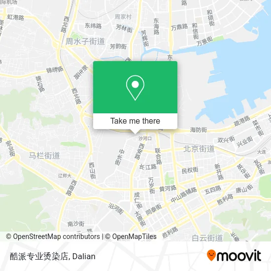 酷派专业烫染店 map
