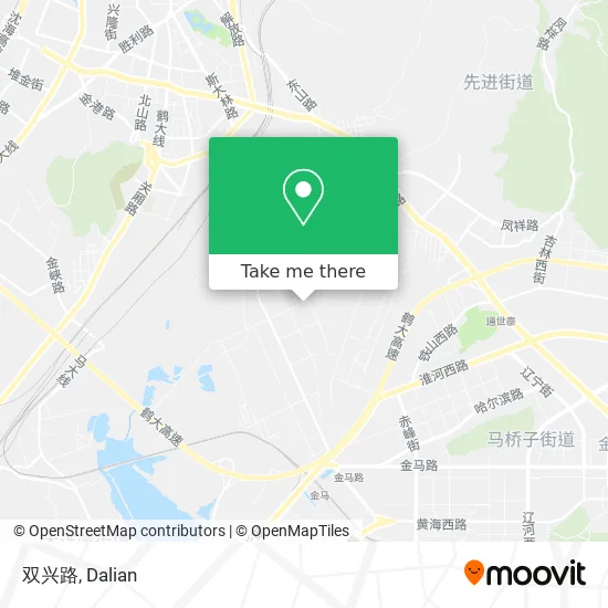 双兴路 map