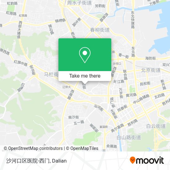 沙河口区医院-西门 map