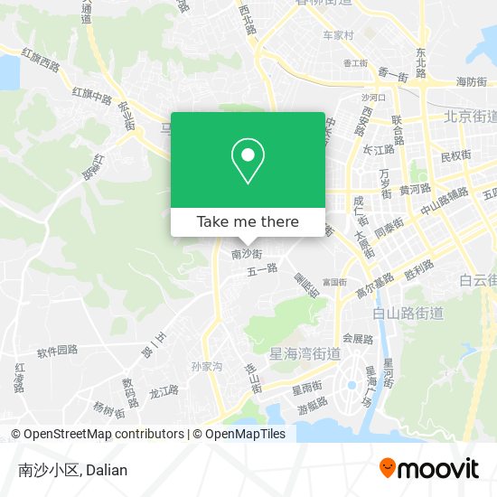 南沙小区 map