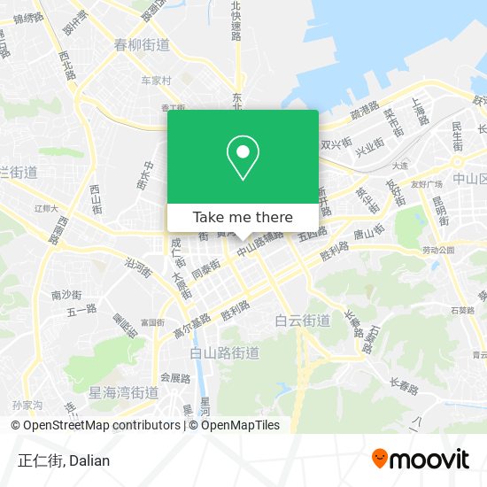正仁街 map