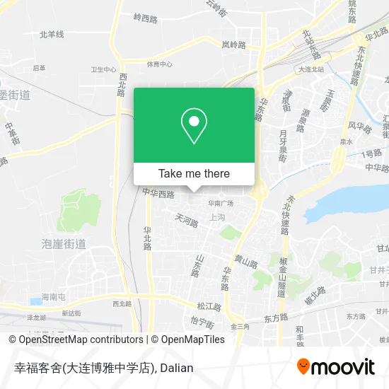 幸福客舍(大连博雅中学店) map