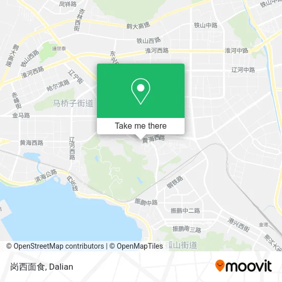 岗西面食 map