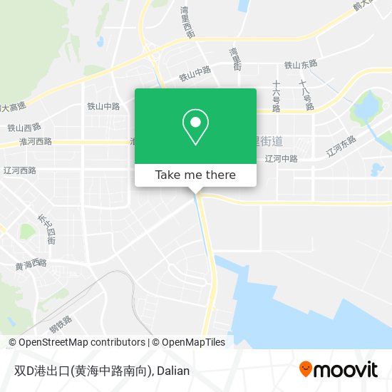 双D港出口(黄海中路南向) map