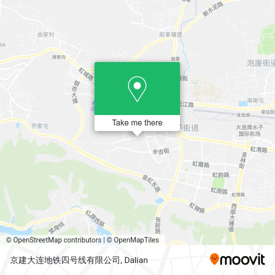 京建大连地铁四号线有限公司 map