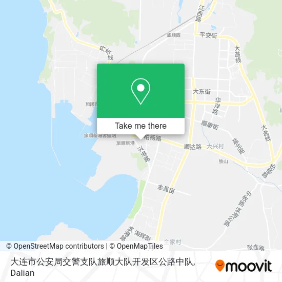 大连市公安局交警支队旅顺大队开发区公路中队 map