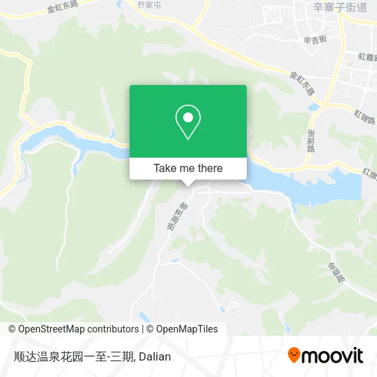 顺达温泉花园一至-三期 map