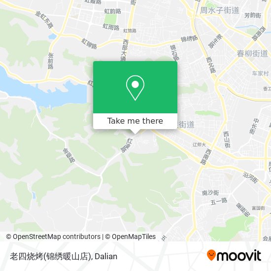 老四烧烤(锦绣暖山店) map