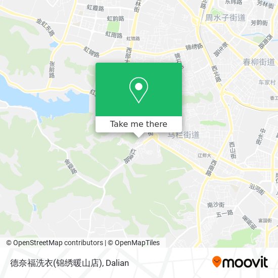 德奈福洗衣(锦绣暖山店) map