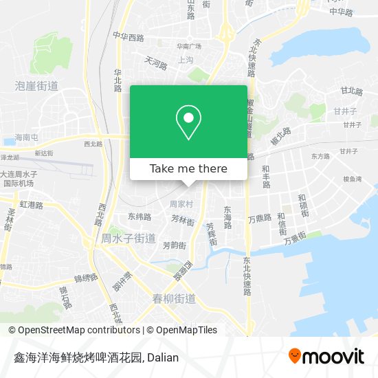鑫海洋海鲜烧烤啤酒花园 map