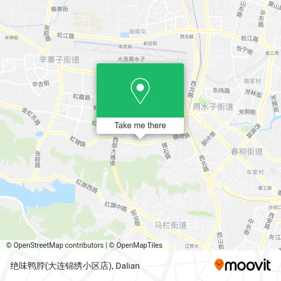 绝味鸭脖(大连锦绣小区店) map