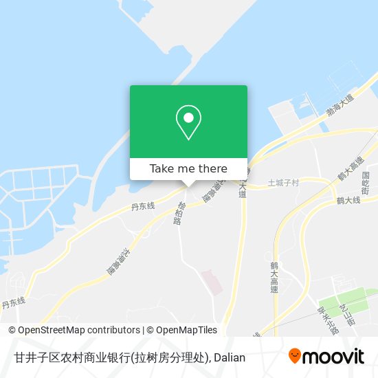 甘井子区农村商业银行(拉树房分理处) map