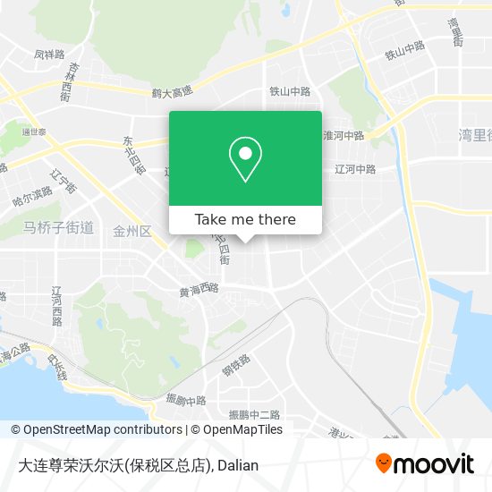 大连尊荣沃尔沃(保税区总店) map