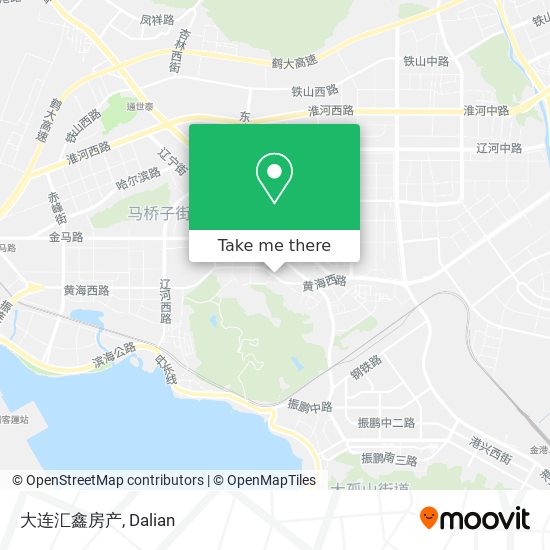 大连汇鑫房产 map