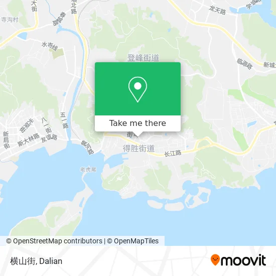 横山街 map