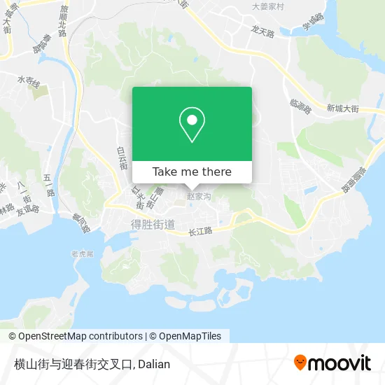 横山街与迎春街交叉口 map