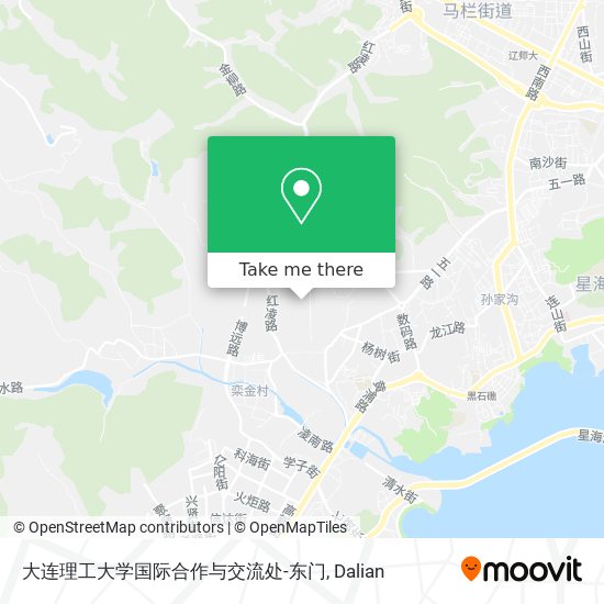 大连理工大学国际合作与交流处-东门 map