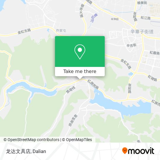龙达文具店 map