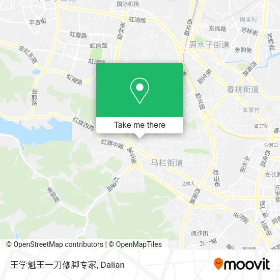 王学魁王一刀修脚专家 map