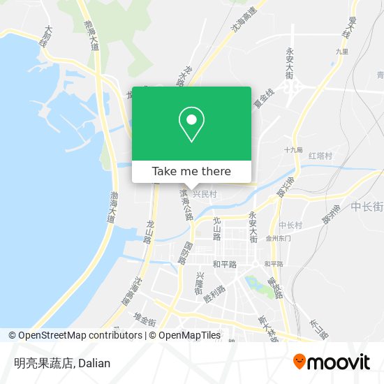 明亮果蔬店 map