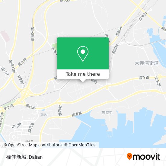 福佳新城 map