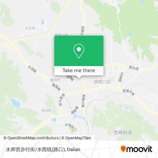 水师营步行街/水西线(路口) map