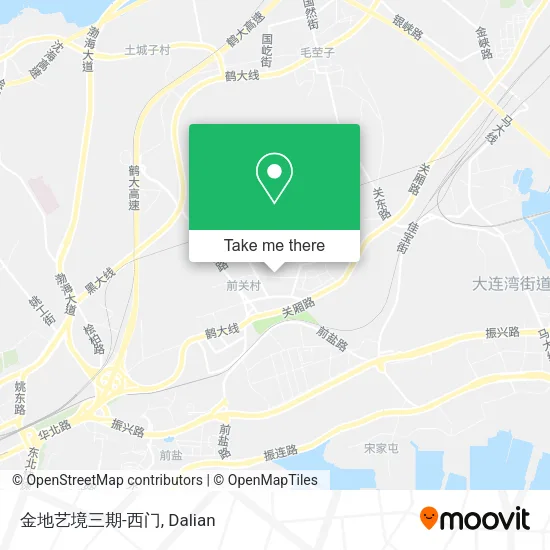 金地艺境三期-西门 map