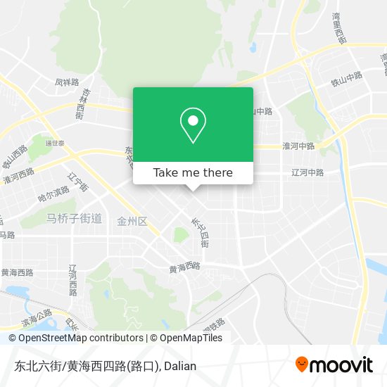 东北六街/黄海西四路(路口) map