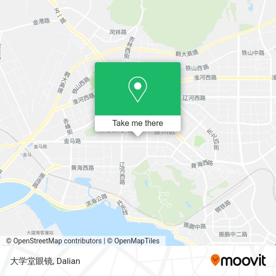大学堂眼镜 map