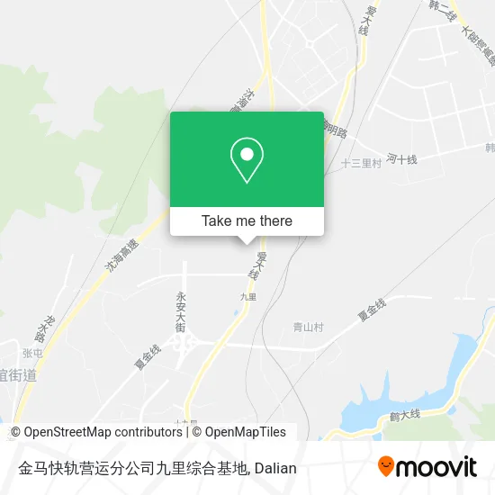 金马快轨营运分公司九里综合基地 map