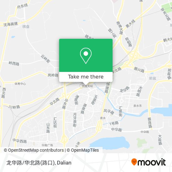 龙华路/华北路(路口) map