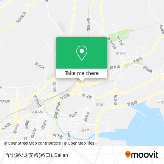 华北路/龙安路(路口) map