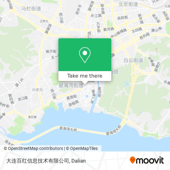 大连百红信息技术有限公司 map