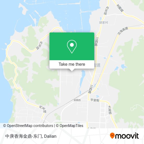 中庚香海金鼎-东门 map