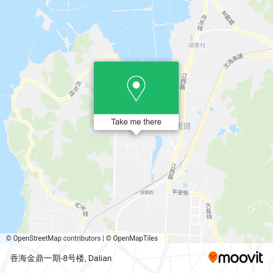 香海金鼎一期-8号楼 map