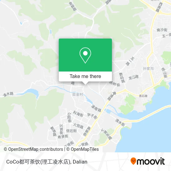 CoCo都可茶饮(理工凌水店) map