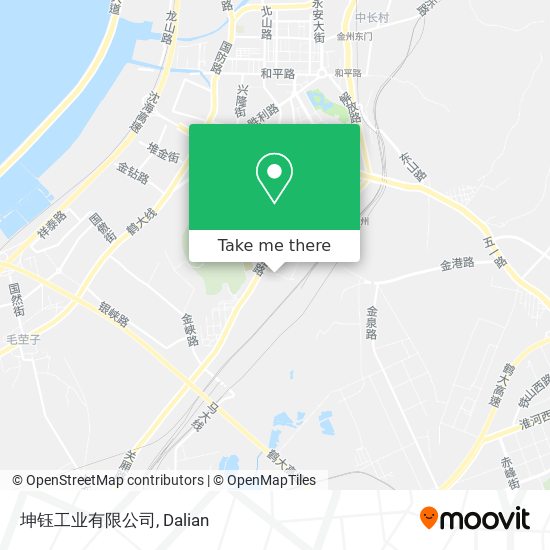 坤钰工业有限公司 map