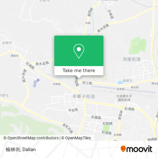 榆林街 map