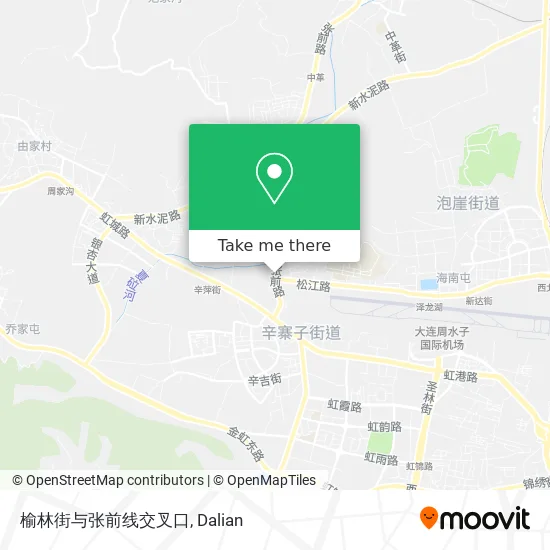 榆林街与张前线交叉口 map