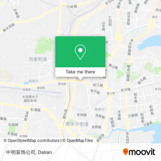 中明装饰公司 map