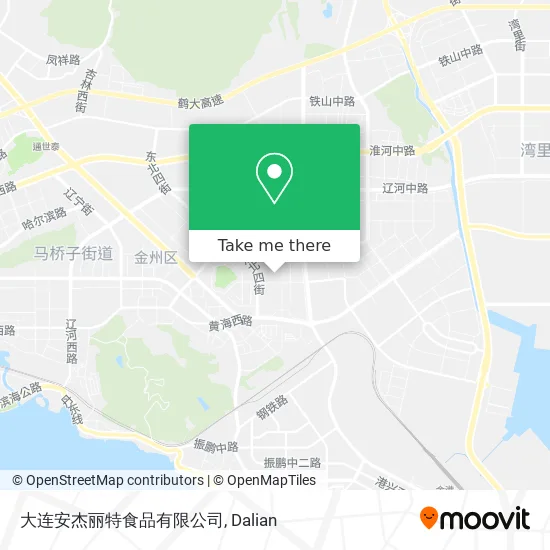 大连安杰丽特食品有限公司 map