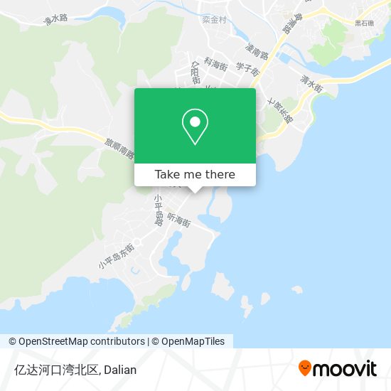 亿达河口湾北区 map