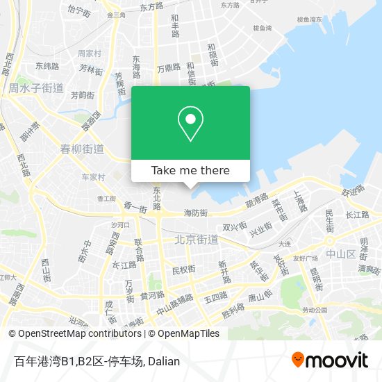 百年港湾B1,B2区-停车场 map