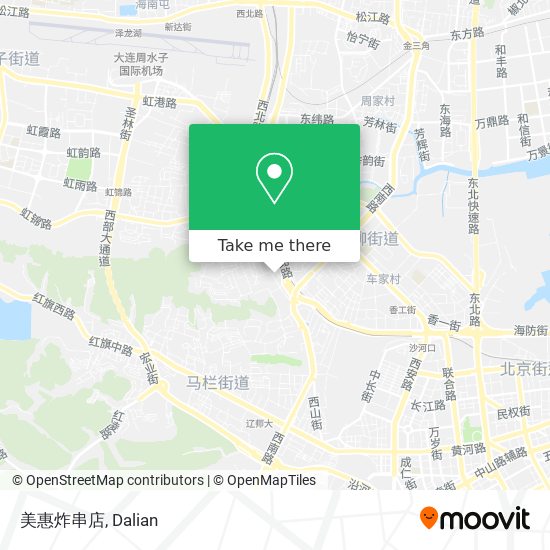 美惠炸串店 map