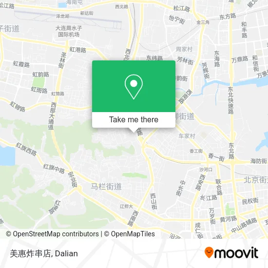 美惠炸串店 map