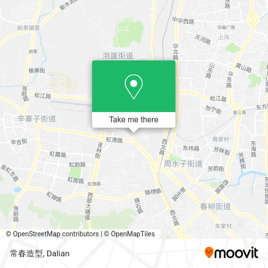 常春造型 map